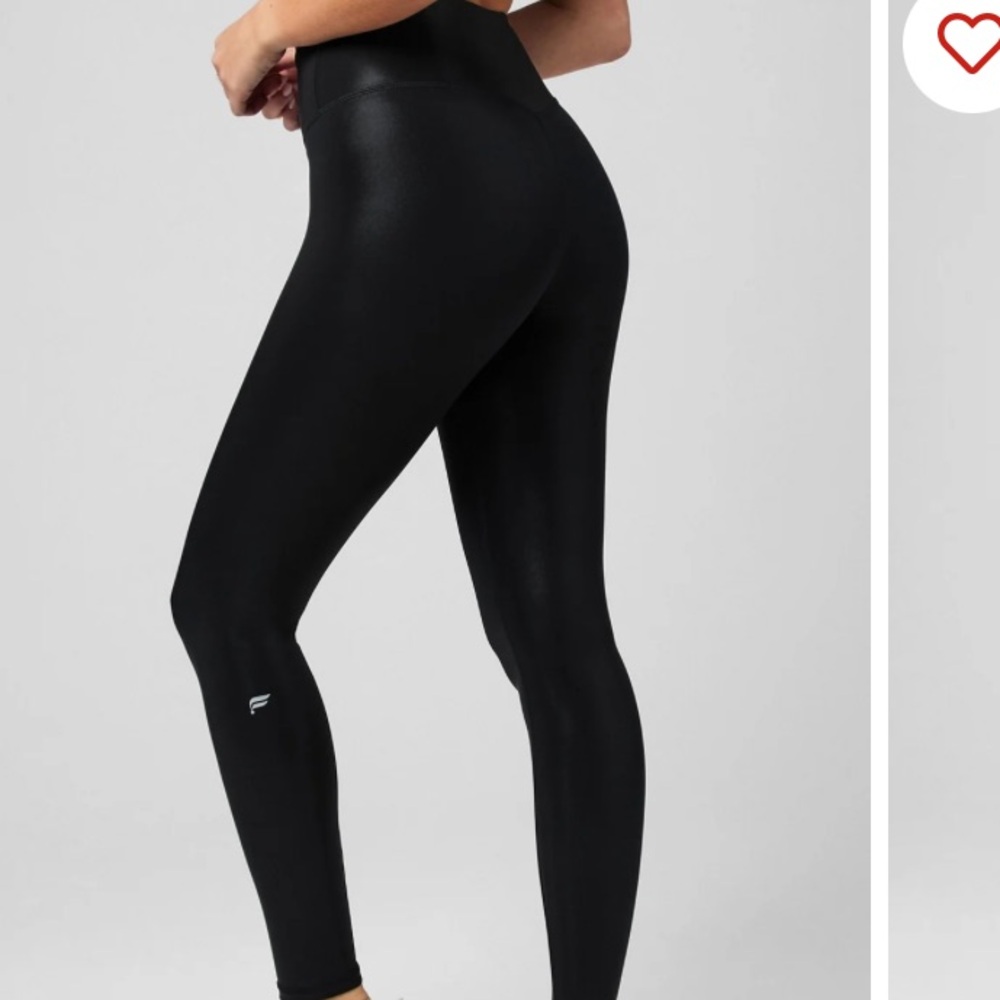 Fabletics Motion365+ shiny black Leggings